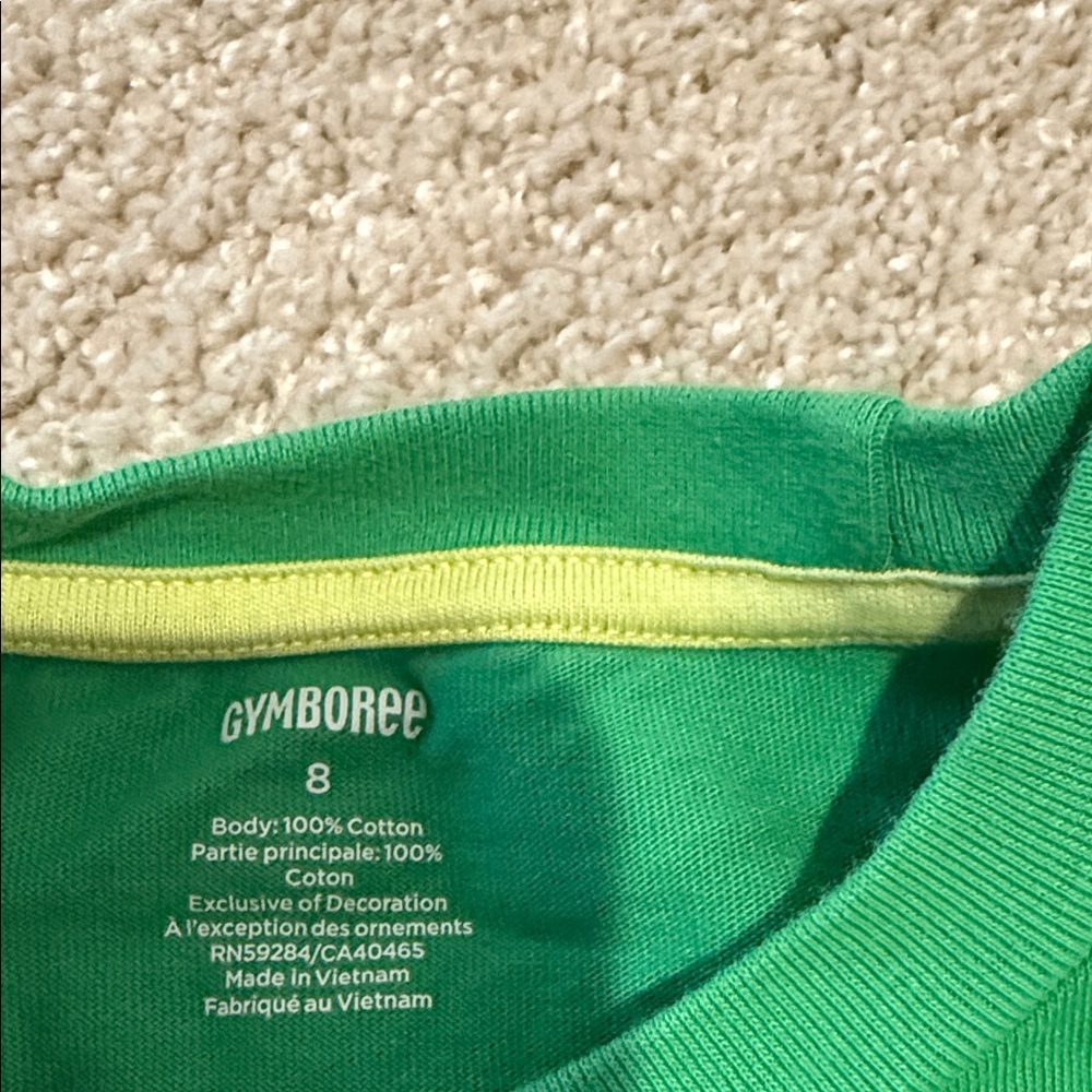 Green St. Patrick's Day Rainbow & Pot of Gold Tee - Picture 3 of 4